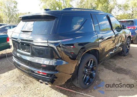 2025 Chevrolet Traverse Awd Rs из США, поврежденный, VIN 1GNEVLRS0SJ272582